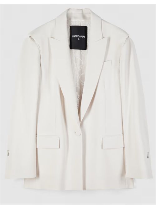 Blazer over in crêpe Patrizia Pepe PATRIZIA PEPE | 8S0566-A6F5W409